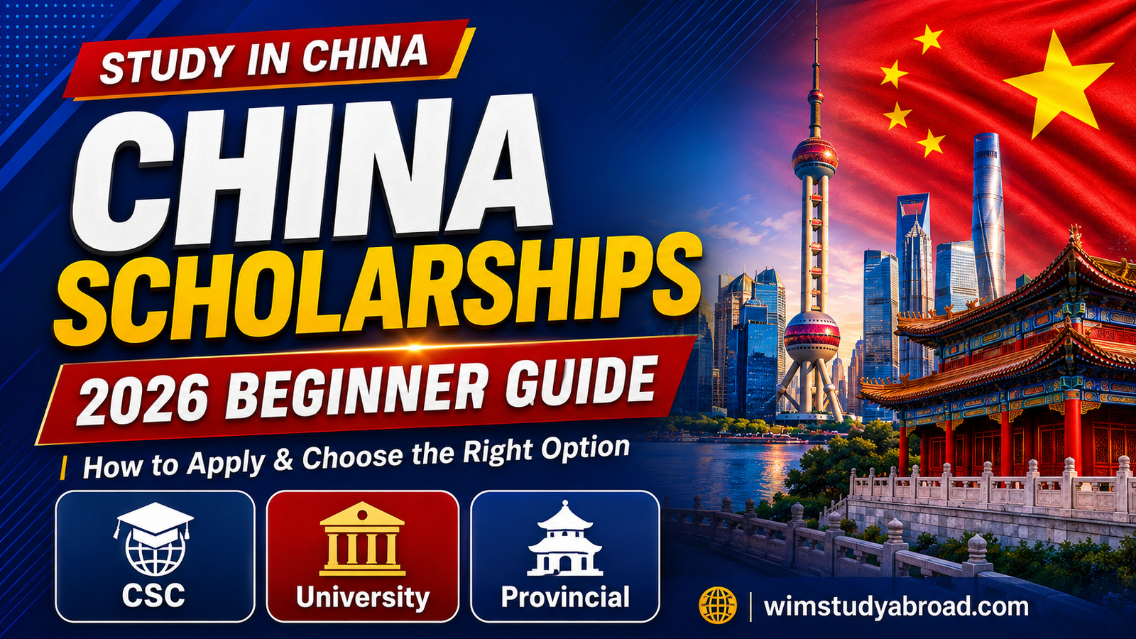 China scholarships for international students beginner’s guide